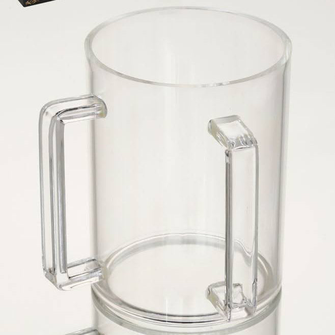 נטלת אקריליק - ידיות שקופות