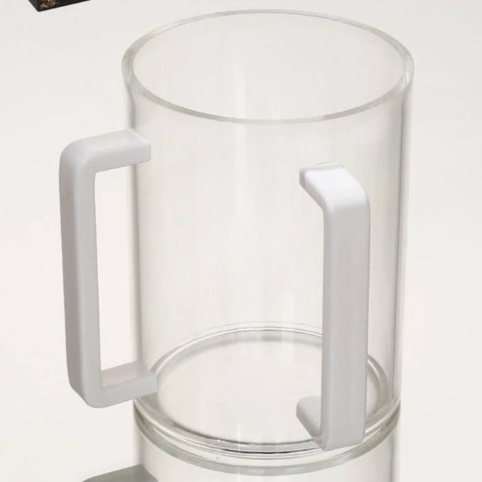 נטלת אקריליק - ידיות לבנות