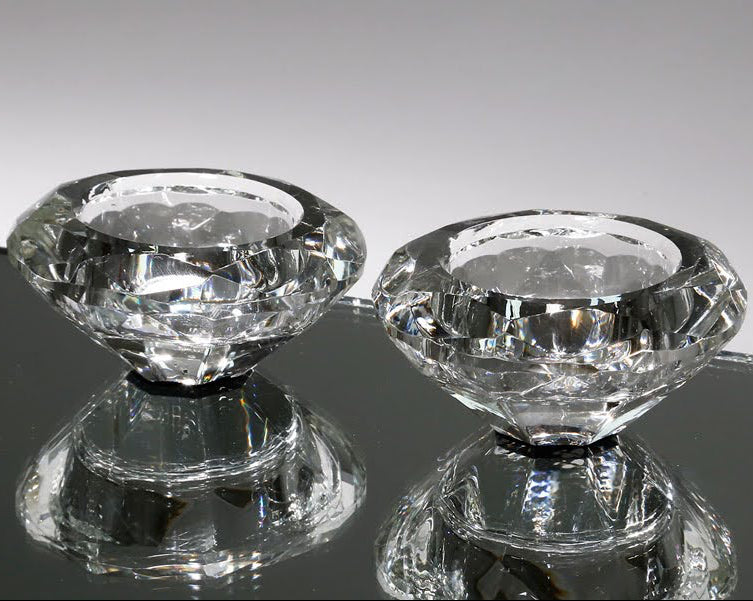 זוג פמוטים קריסטל