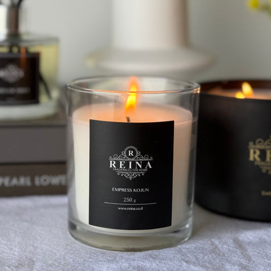 נר ריחני בניחוח אפטרשייב וסבון EMPRESS KOJUN