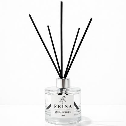 מפיץ ריח מקלות 150 מ״ל בניחוח מלון בוטיק QUEEN VICTORIA