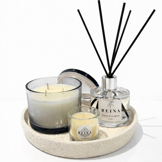 מארז מתנה לחג - נרות ריחניים ומפיץ ריח