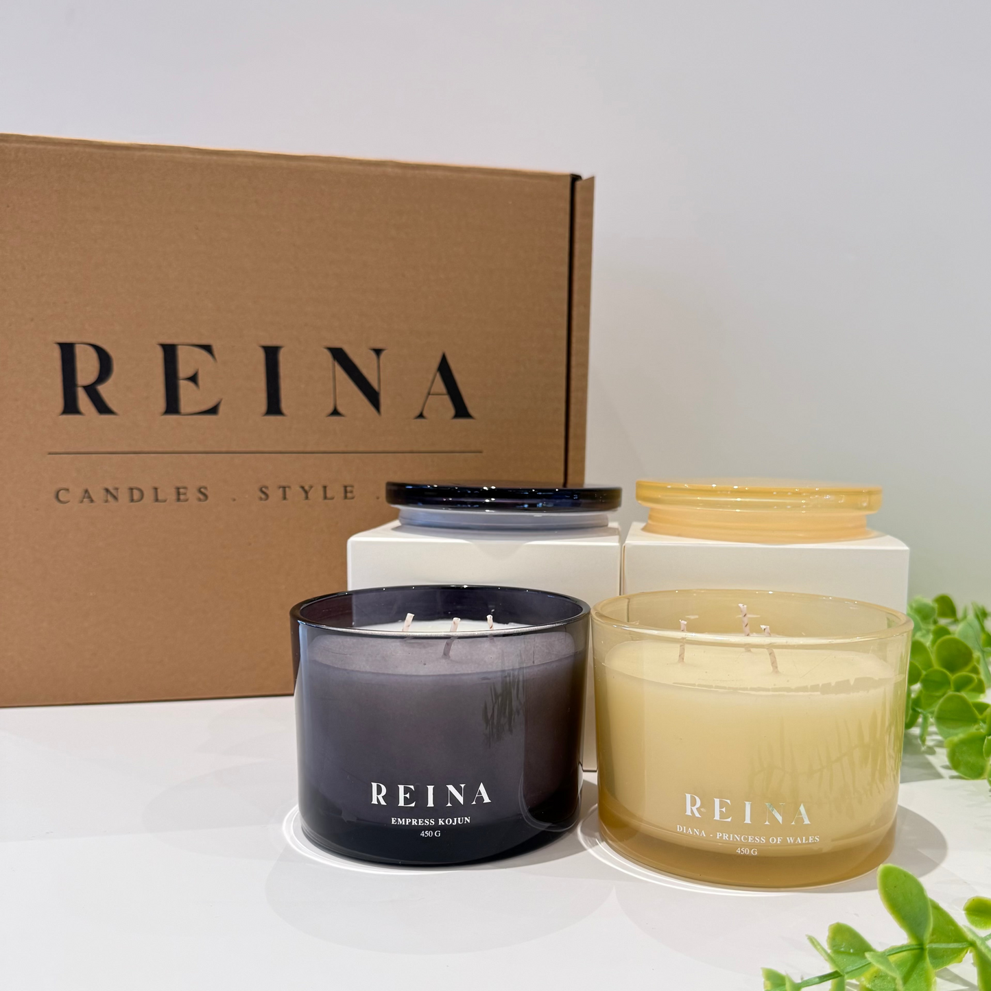 מארז מתנה קלאסי - נרות ריחניים